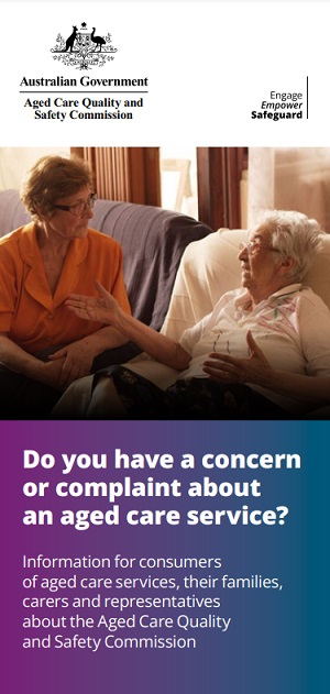 Concern or complaint brochure