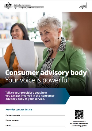 Consumer advisory body poster thumbnail