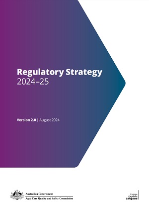 Regulatory strategy 2024 cover page