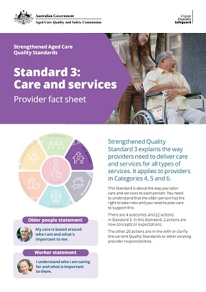 Standard 3 - Care and Services