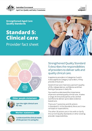 Standard 5 - Clinical care