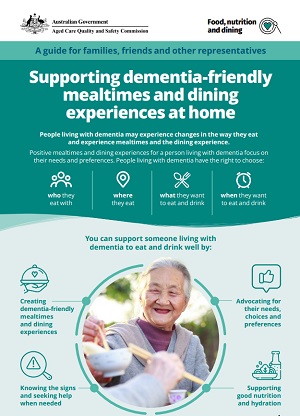 Supporting dementia mealtimes